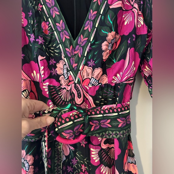 Farm Rio Flowers Garden Maxi Dress - NWT - Picture 4 of 4
